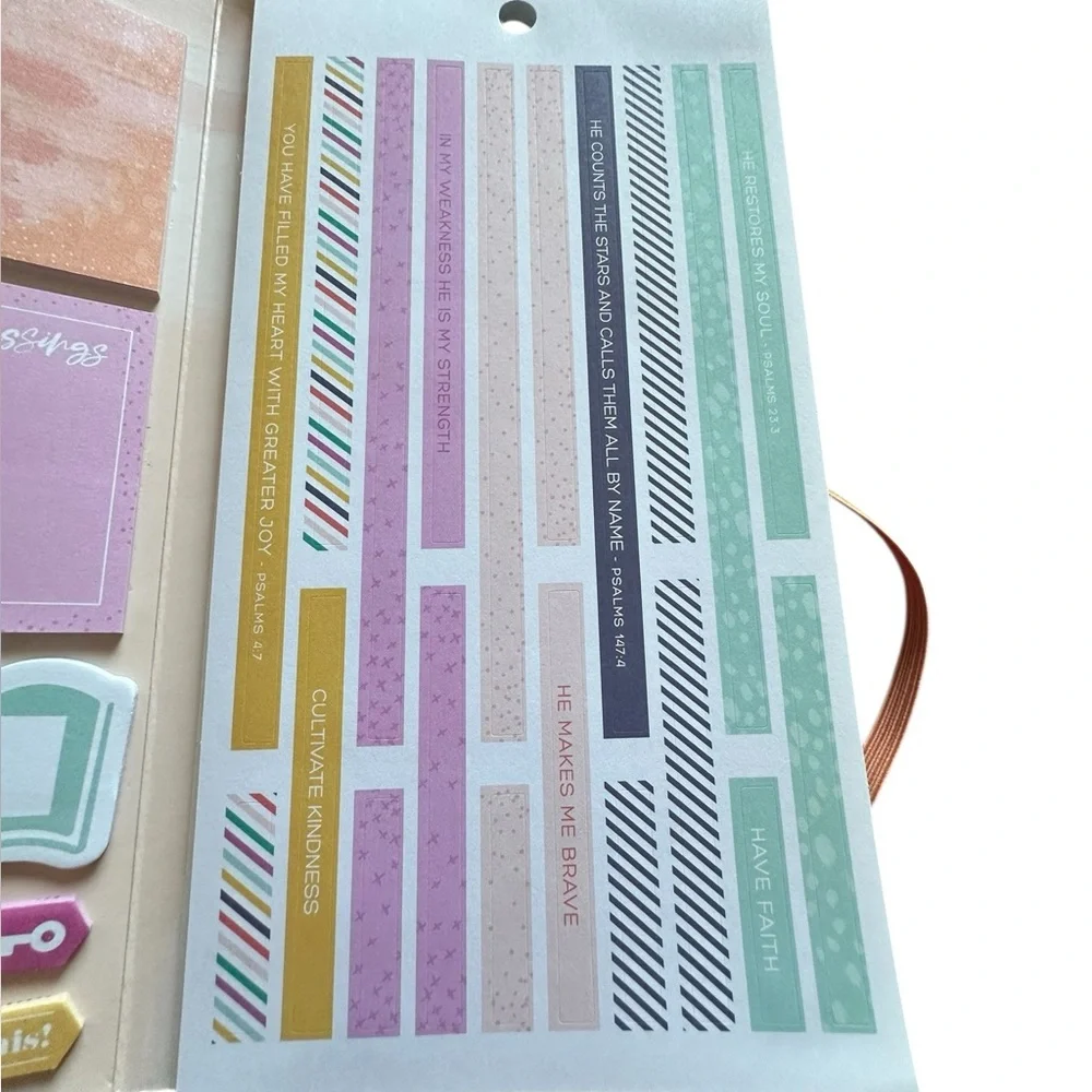 The Happy Planner Faith Warrior Accessory Book Folio